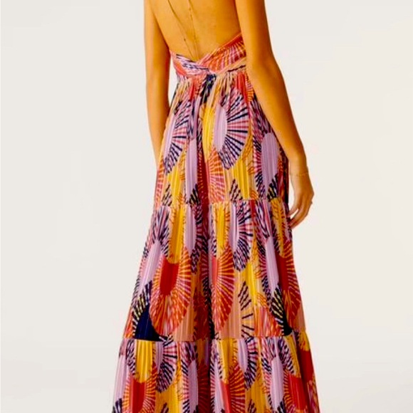 Ba&sh Maxi dress Nastasia yellow size 1 - Picture 3 of 3